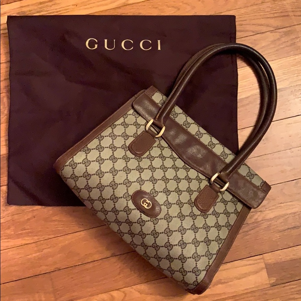Authentic Vintage Gucci Satchel